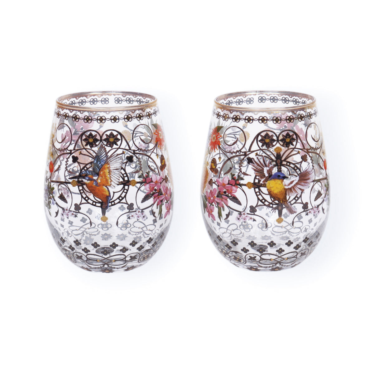 Glass Tumbler Large Set Royal Botanic Gardens Victoria (Set of 2)