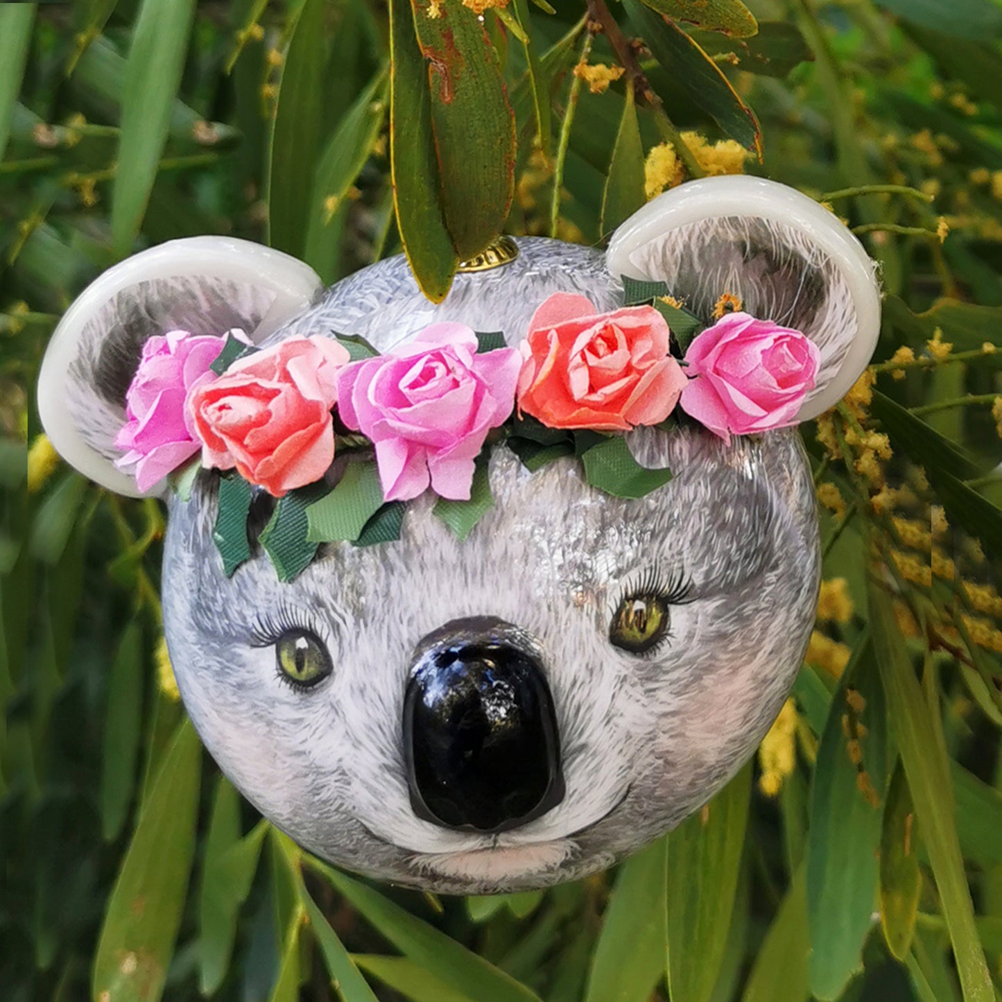 3D Bauble Koala Holly