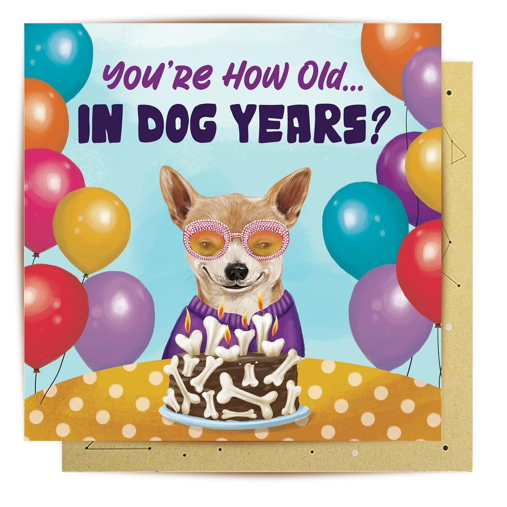 
                      
                        Greeting Card Dog Years
                      
                    