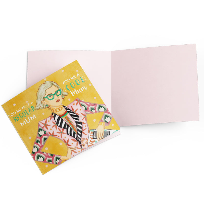 Greeting Card Not A Regular Mum