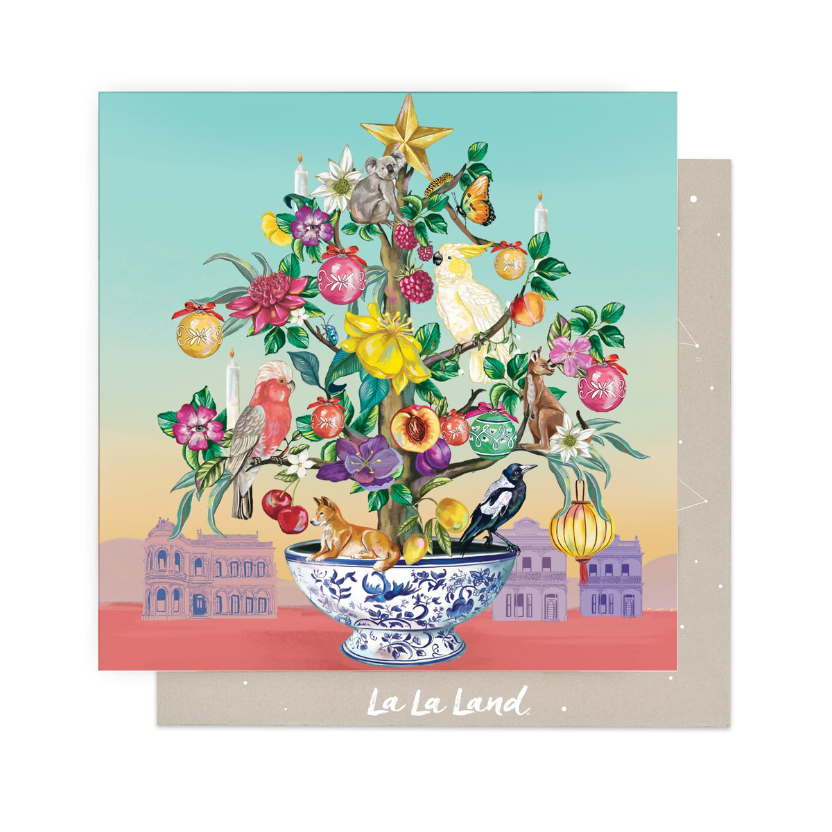 Greeting Card Serendipity Tree