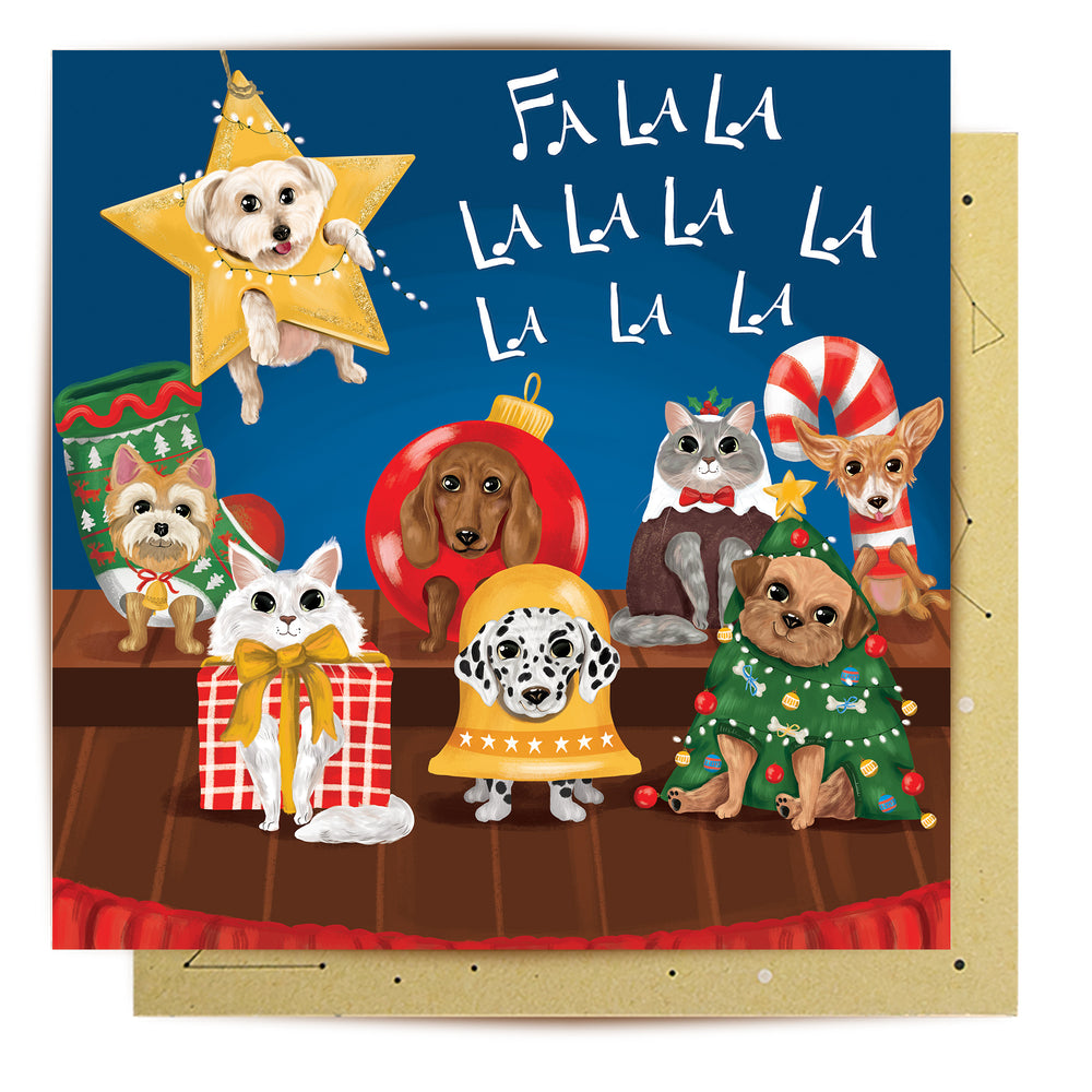 Greeting Card Christmas Play