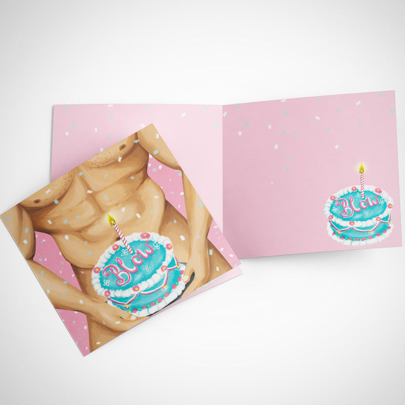 Greeting Card Blow