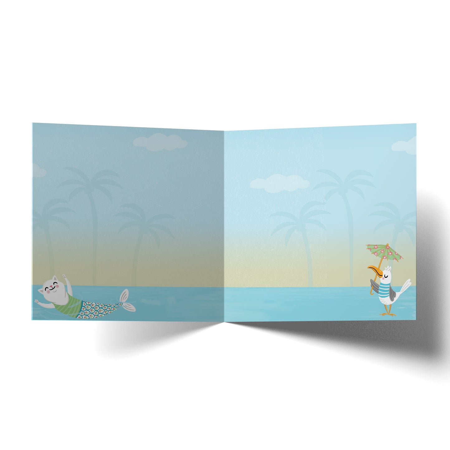 Greeting Card Beachin Birthday