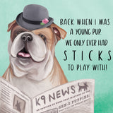 Greeting Card Bulldog News