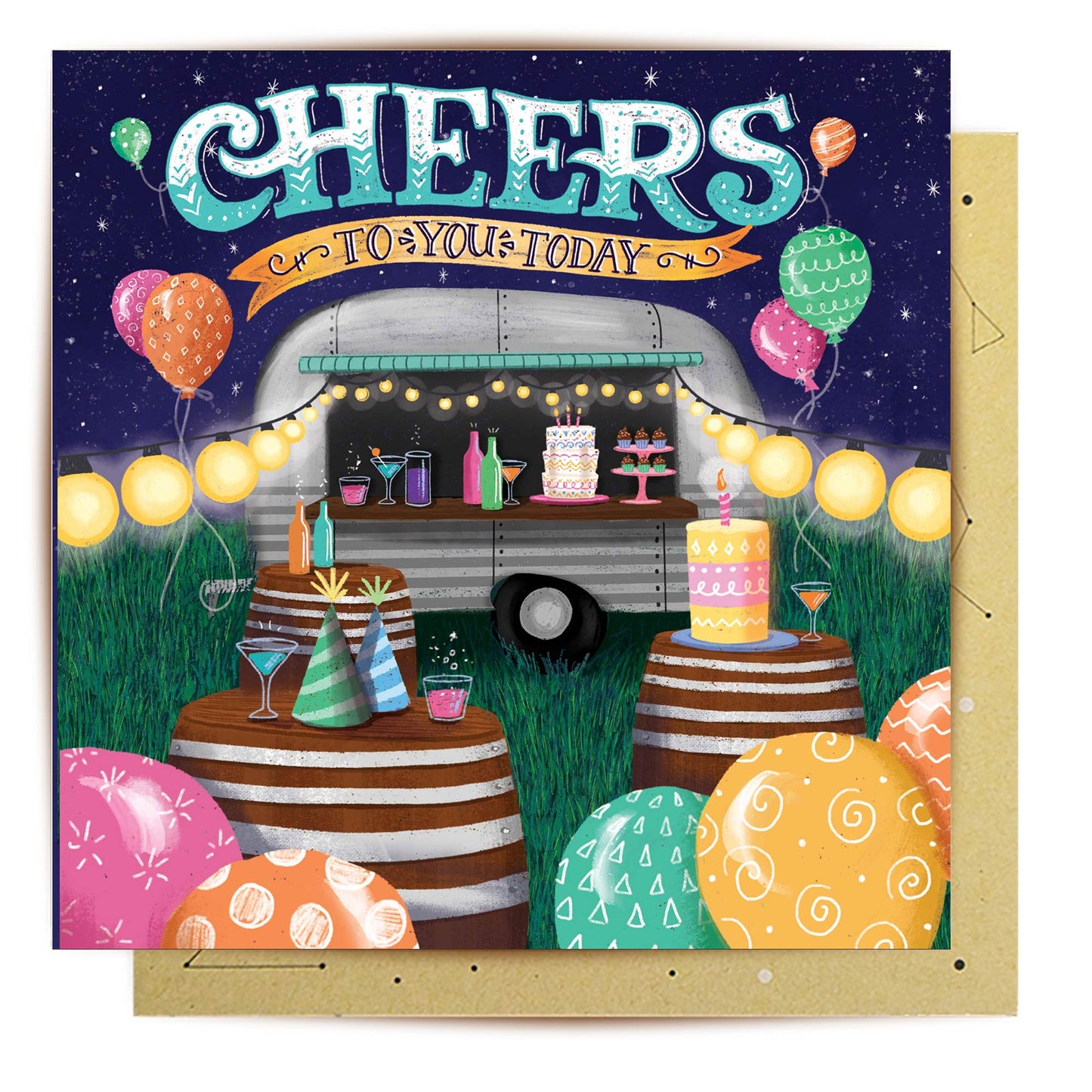 Greeting Card Party Bar