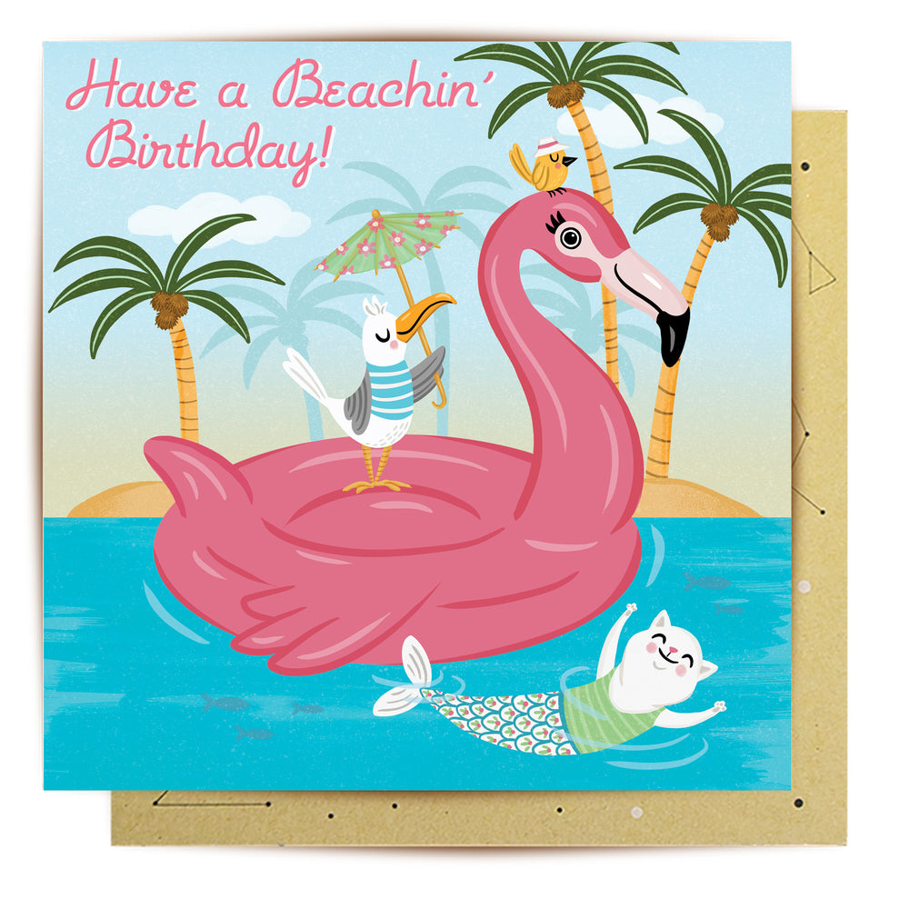 
                      
                        Greeting Card Beachin Birthday
                      
                    