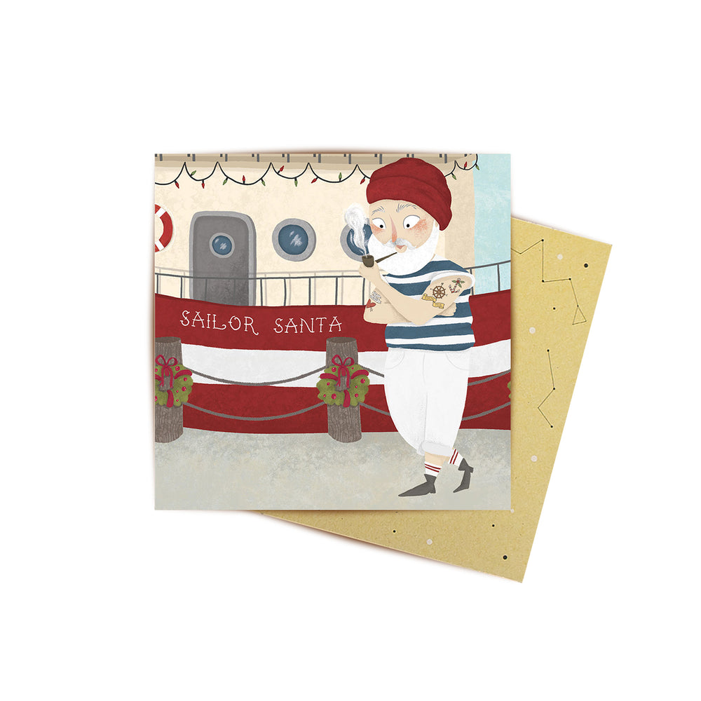 
                      
                        Mini Card Modern Sailor Santa
                      
                    