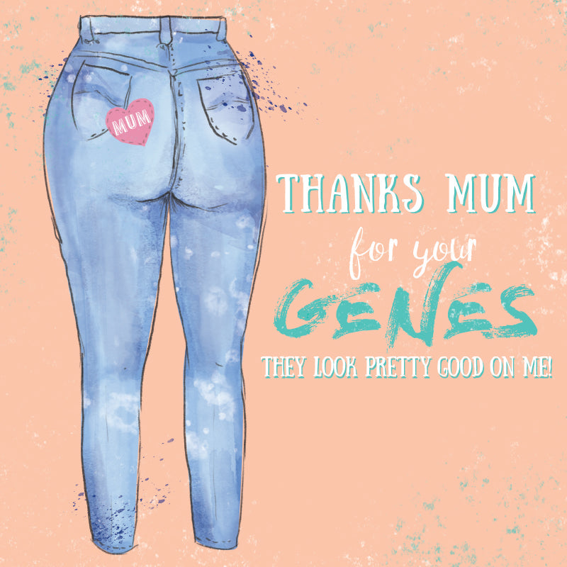 
                      
                        Greeting Card Mum Genes
                      
                    