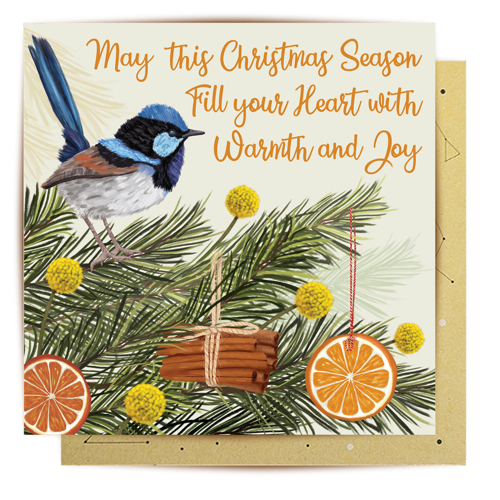 
                      
                        Greeting Card Joyful Fairy Wren
                      
                    