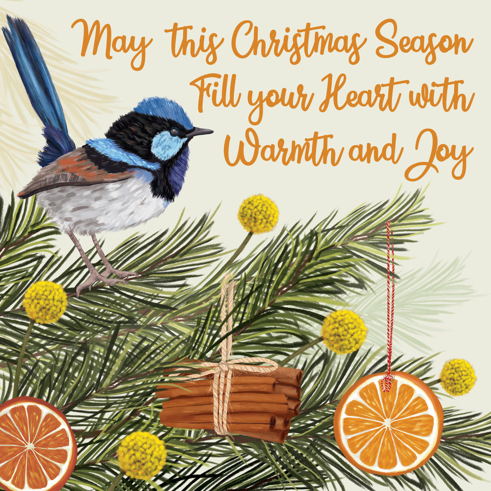 
                      
                        Greeting Card Joyful Fairy Wren
                      
                    