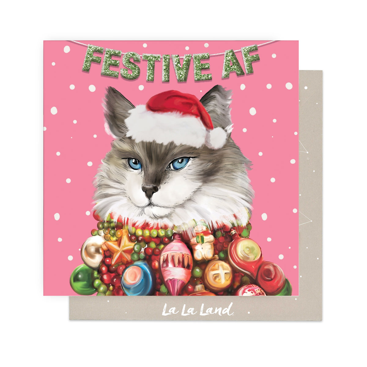 Greeting Card Festive As Fuck