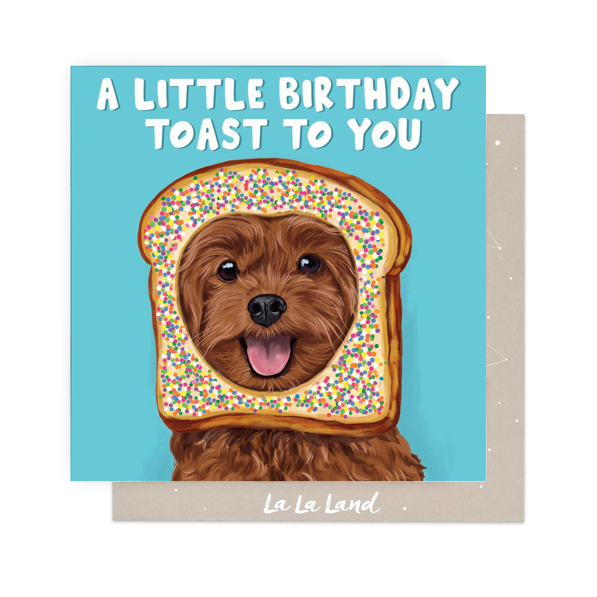 Greeting Card Little Birthday Toast