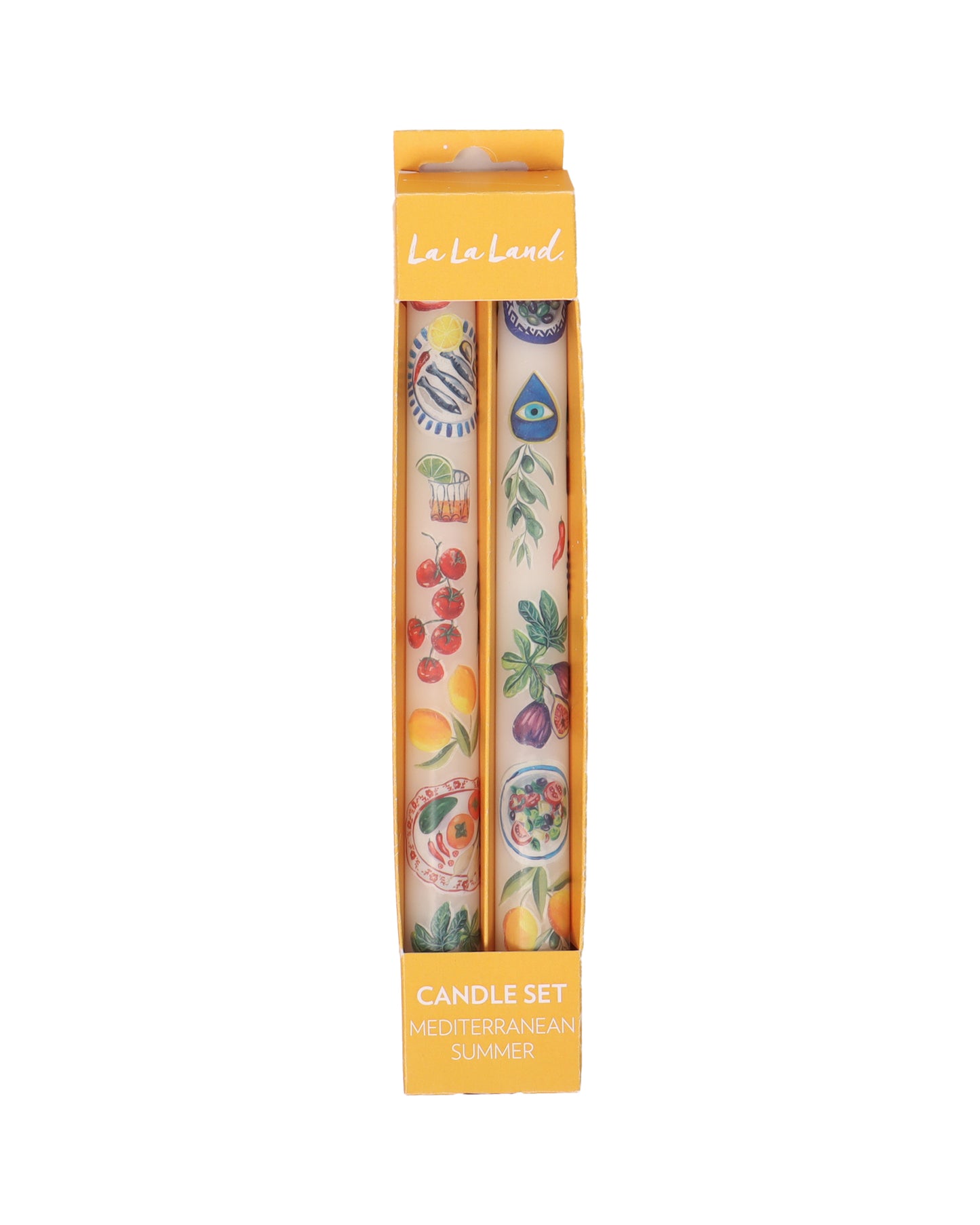 Taper Candle Set Mediterranean Summer
