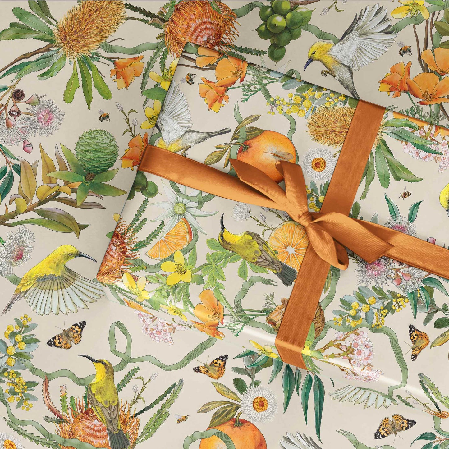 Flat Wrapping Paper Golden Hour