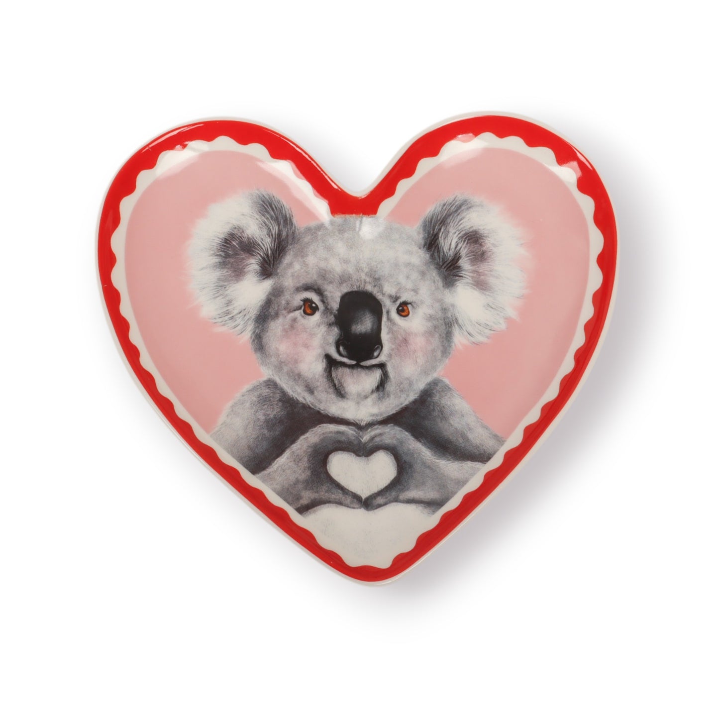 Heart Shape Trinket Tray I Heart Koala