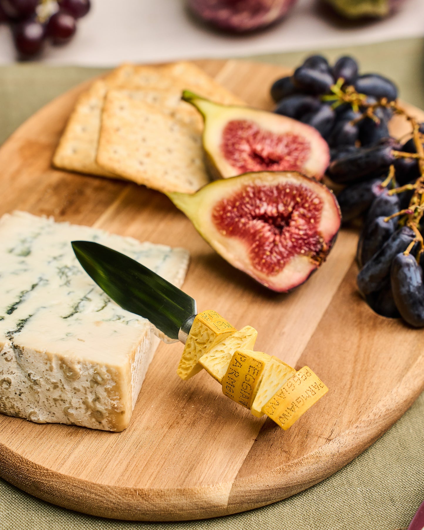 Cheese Knife Vineyard Visions Cheese Stack