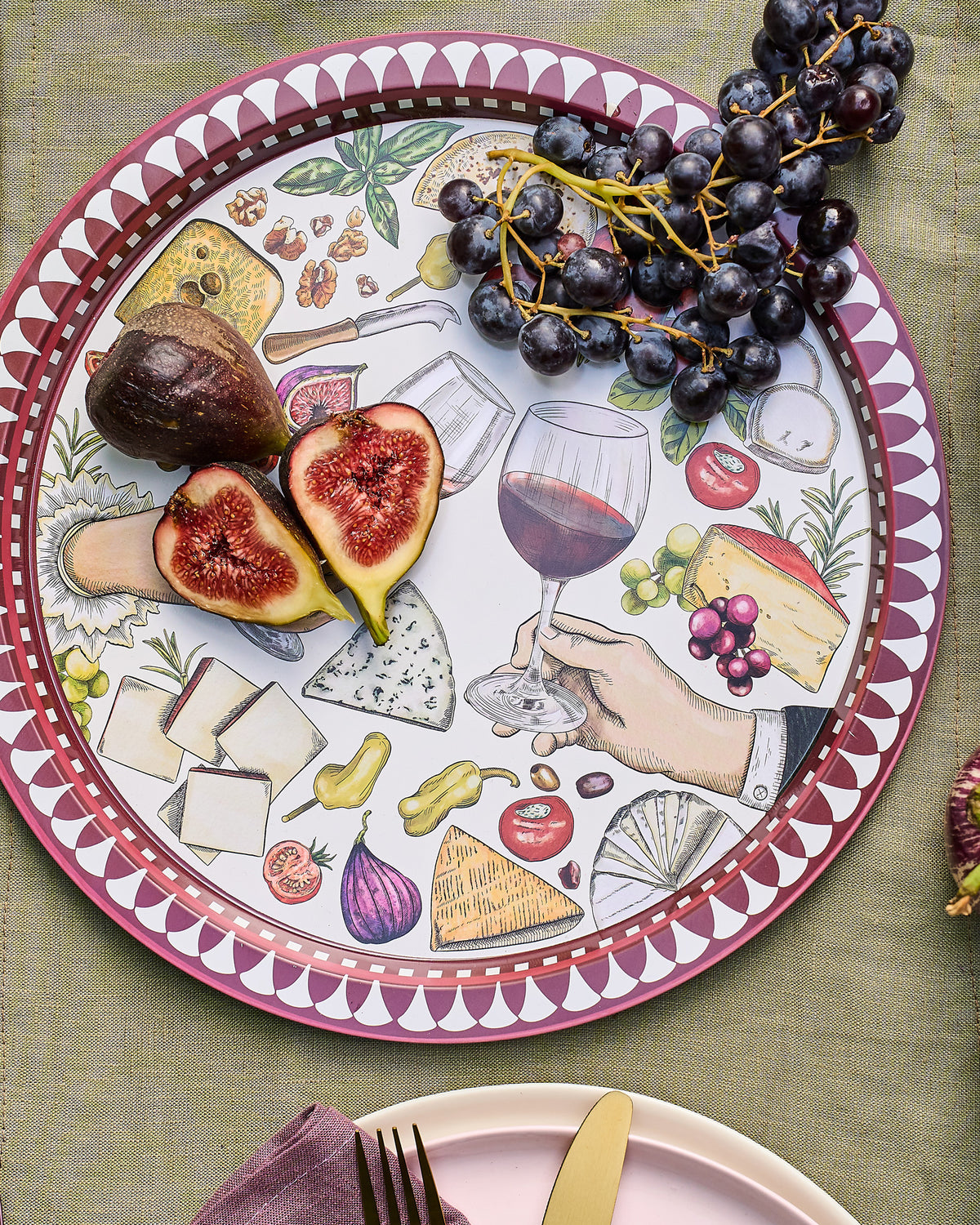 Celebration Tray Vineyard Visions