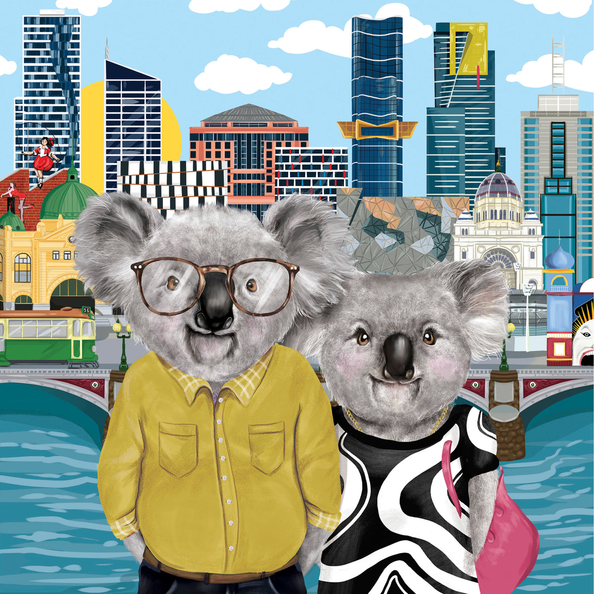 Greeting Card Happy Day Melbourne