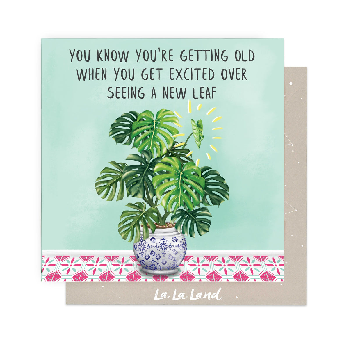 Greeting Card New Leaf