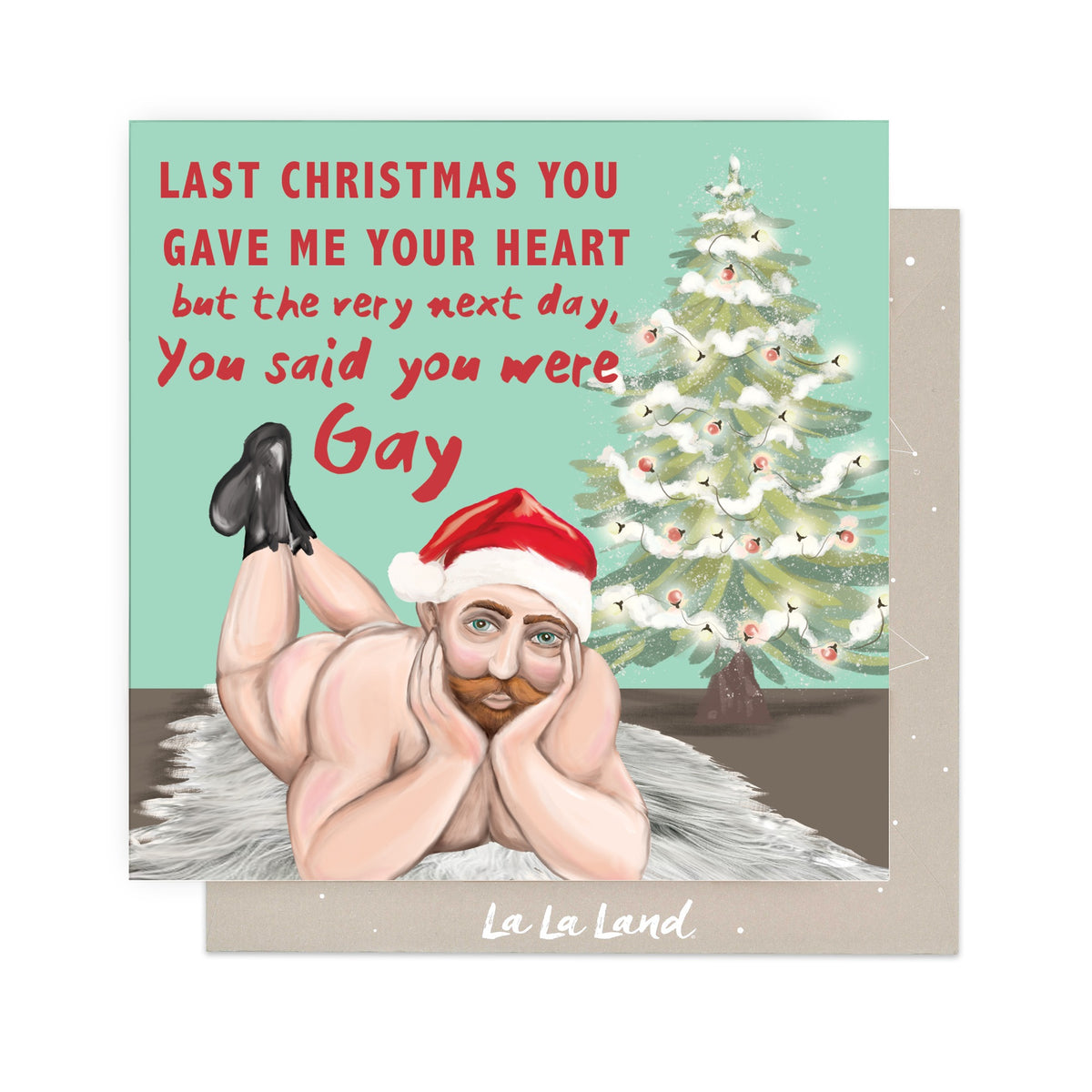 Greeting Card Gay Christmas