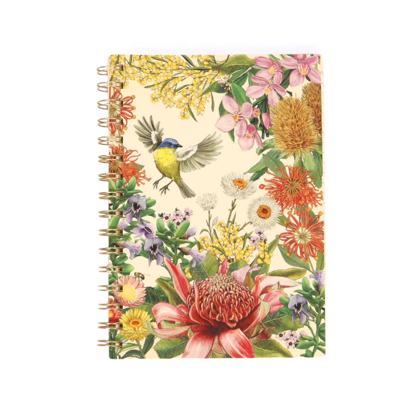 A5 Spiral Notebook Botanical Blooms