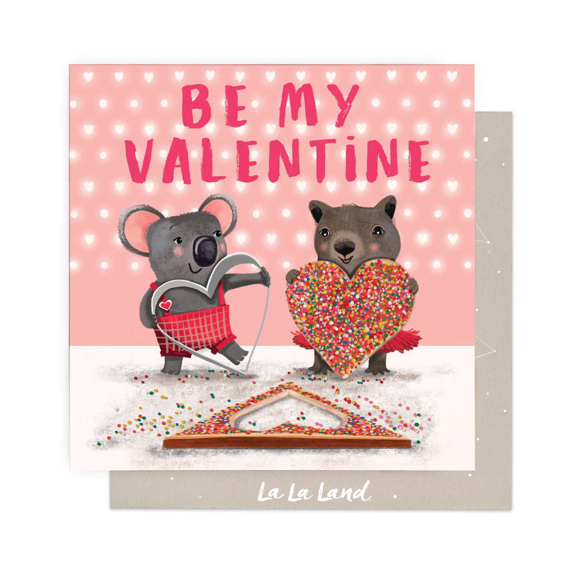 Greeting Card Cookie Cutter Love