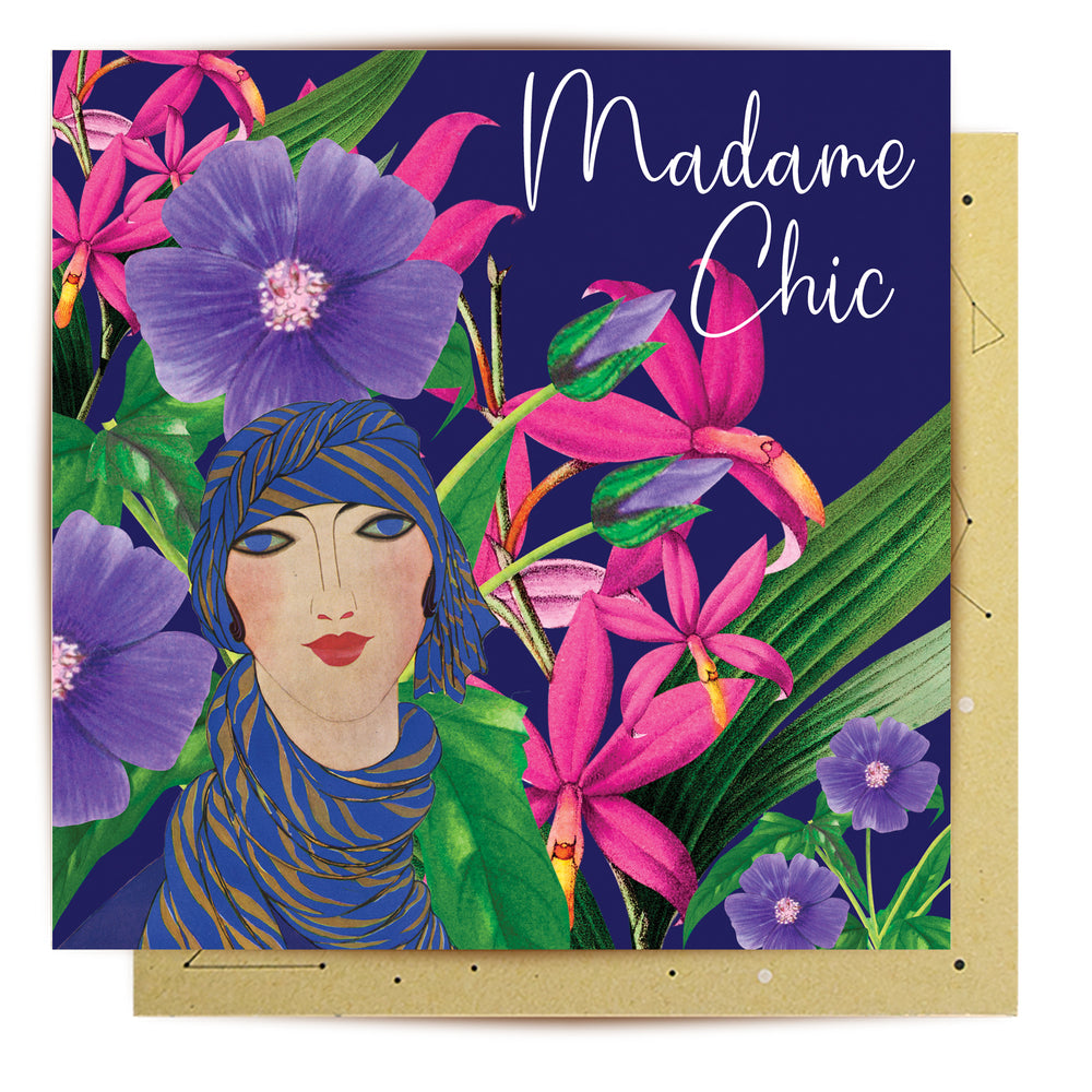 
                      
                        Greeting Card Chic Orchids
                      
                    