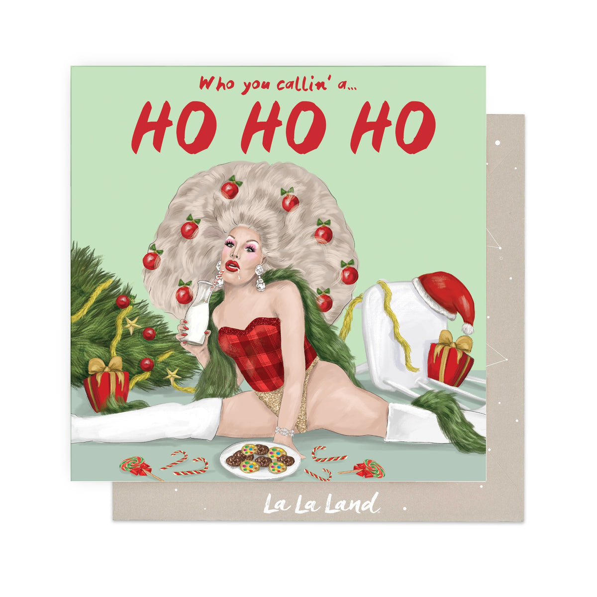 Greeting Card Not A Ho Ho Ho