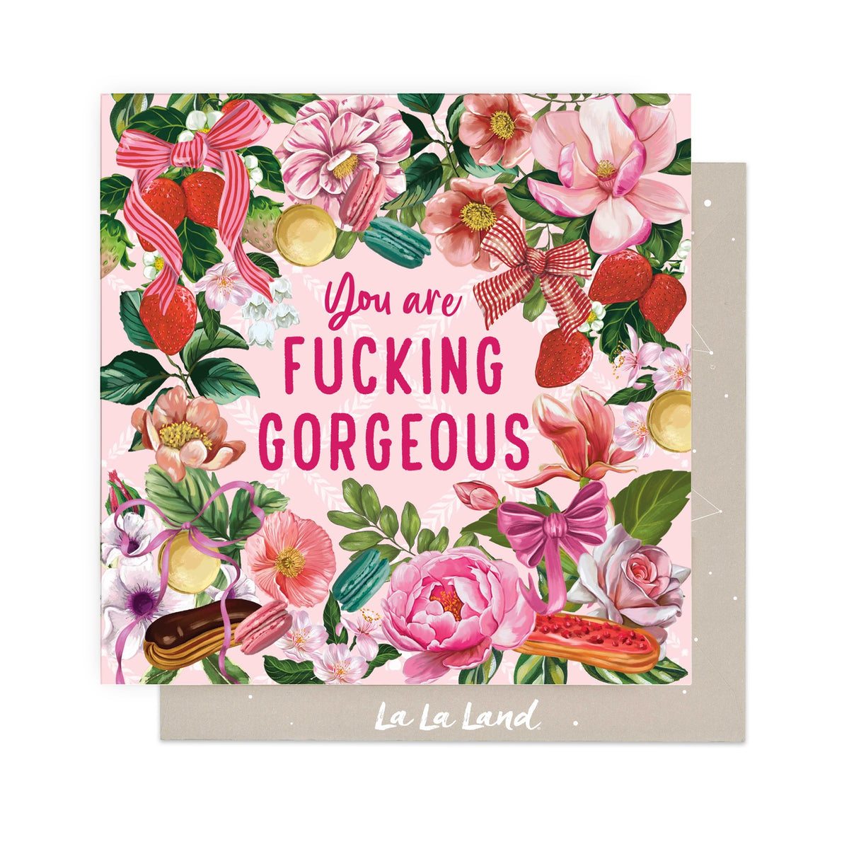 Greeting Card Fucking Gorgeous Paris
