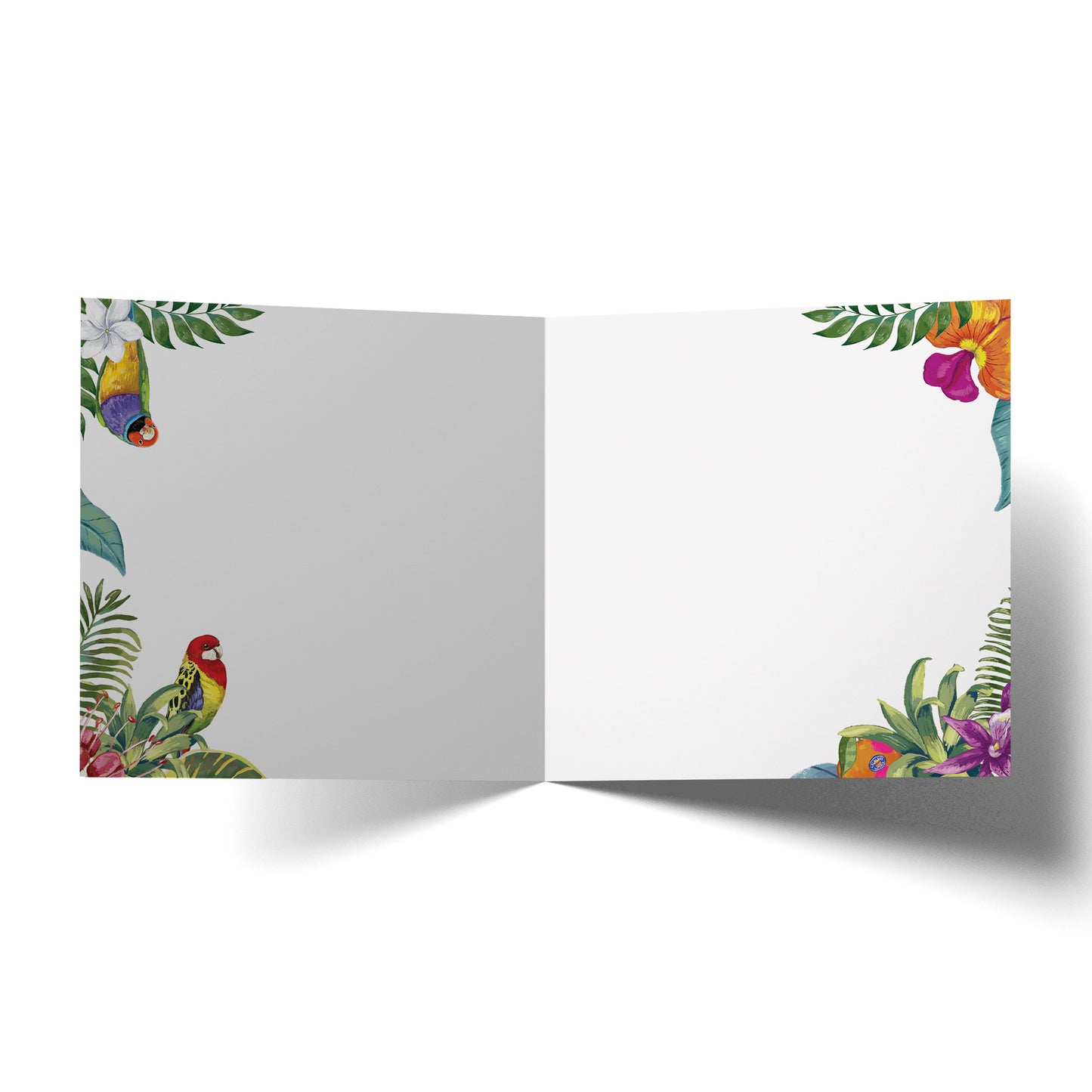 Greeting Card Tropicana Happy Birthday Fruits