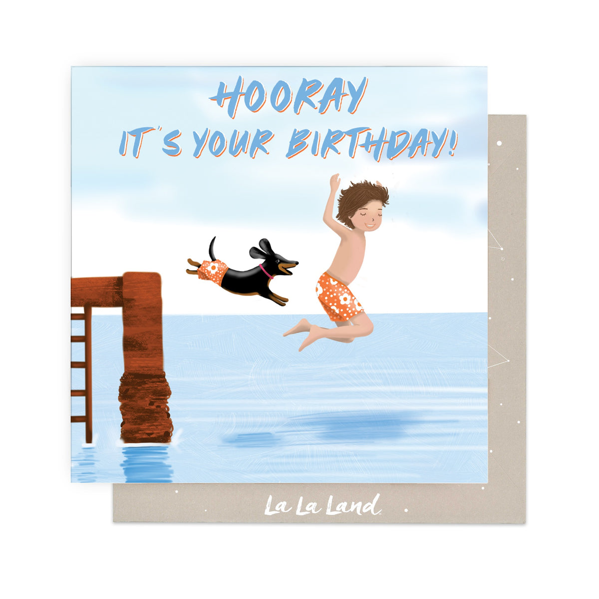 Greeting Card Birthday Jetty