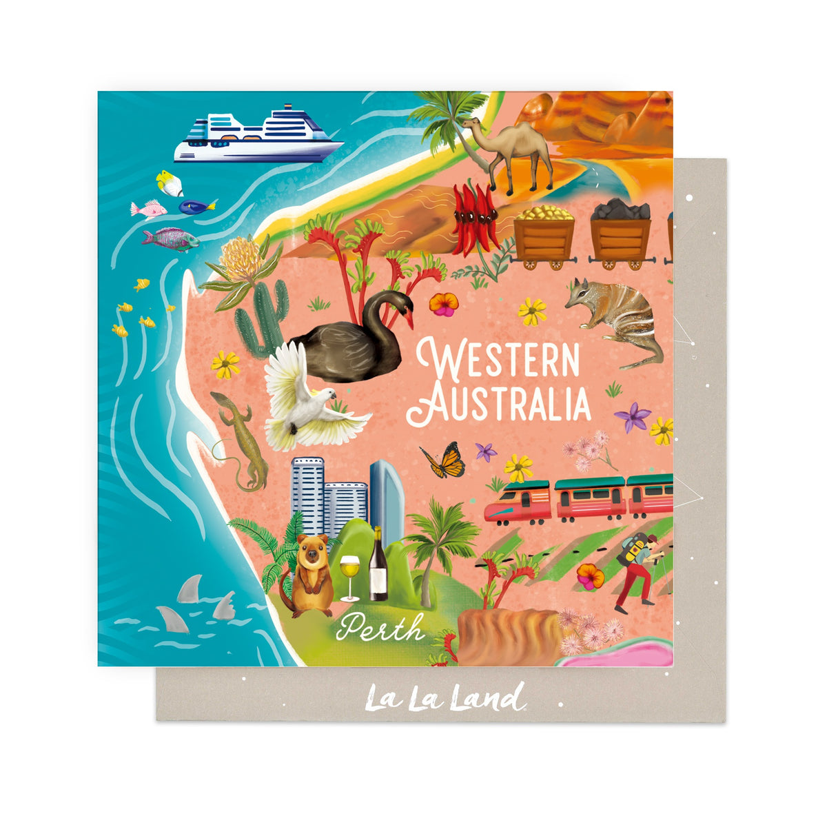 Greeting Card Western Australia