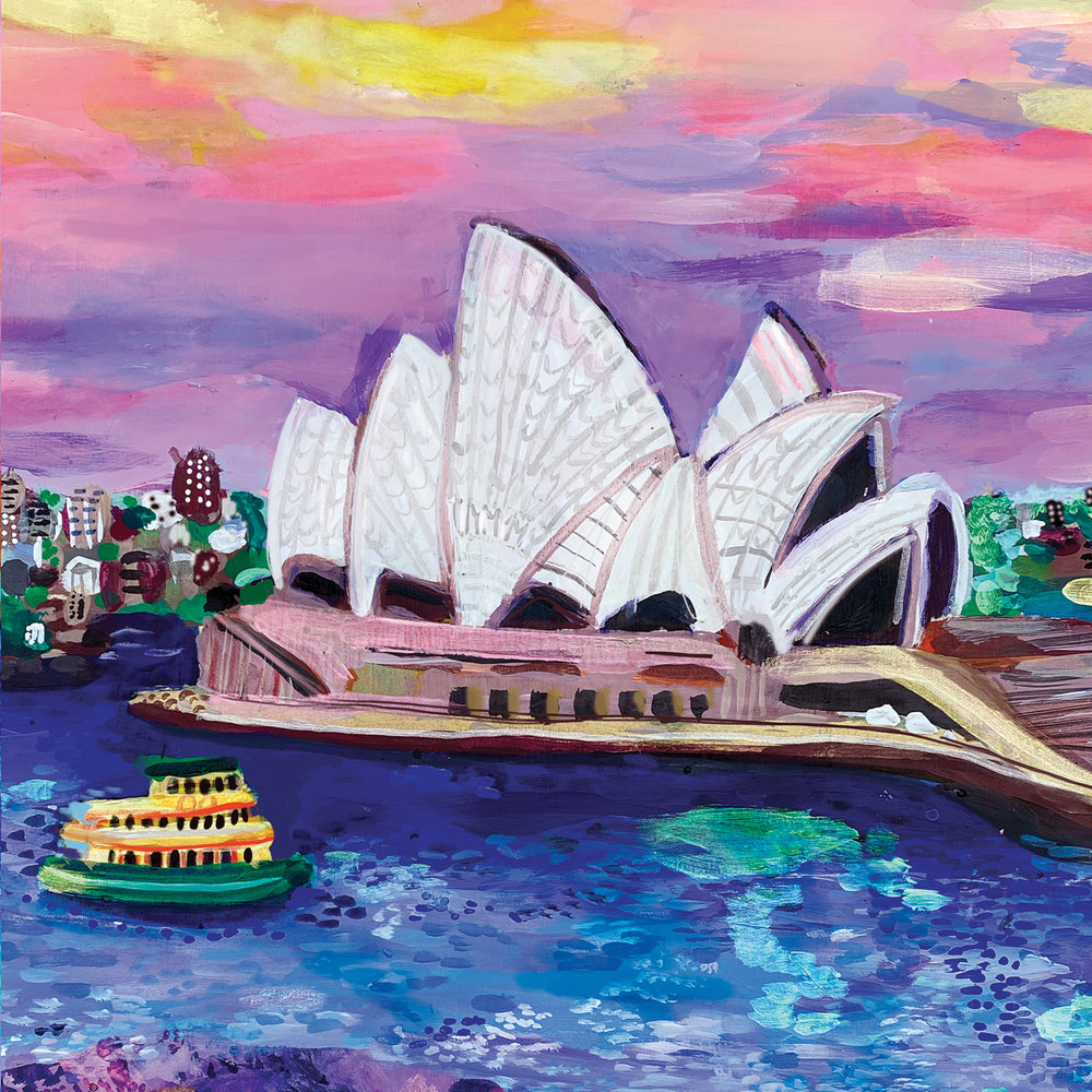 
                      
                        Greeting Card Sydney Harbour
                      
                    