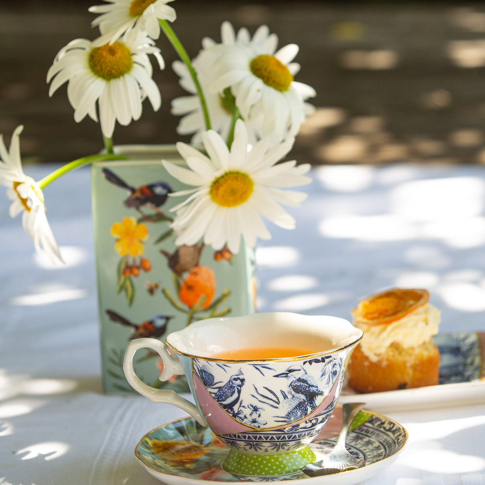 
                      
                        Tea Cup & Saucer Pieces Of Poetry
                      
                    