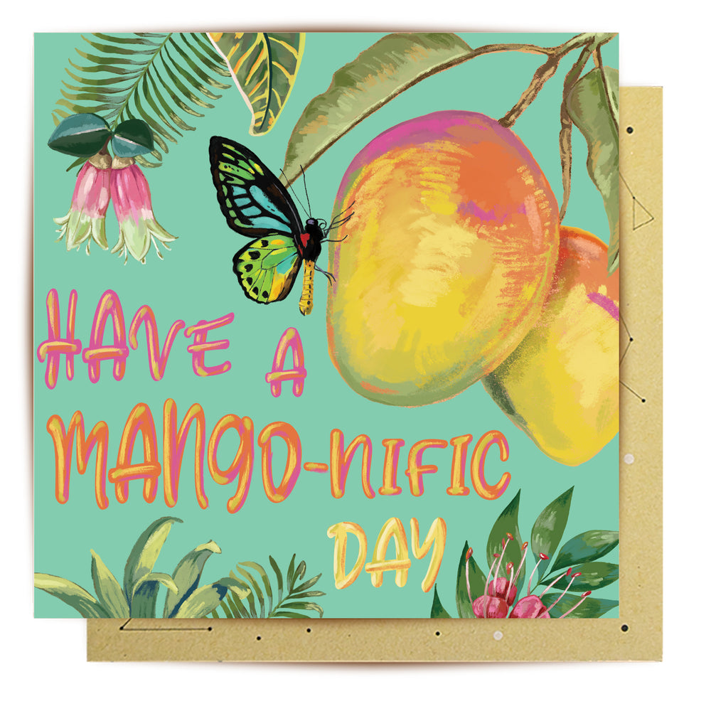 
                      
                        Greeting Card Mangonific Day
                      
                    