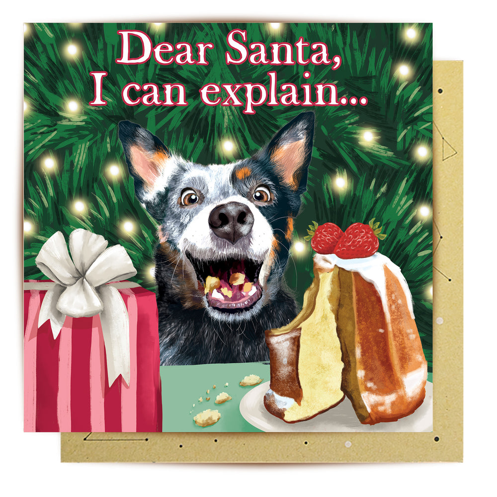 
                      
                        Greeting Card Dear Santa I Can Explain
                      
                    