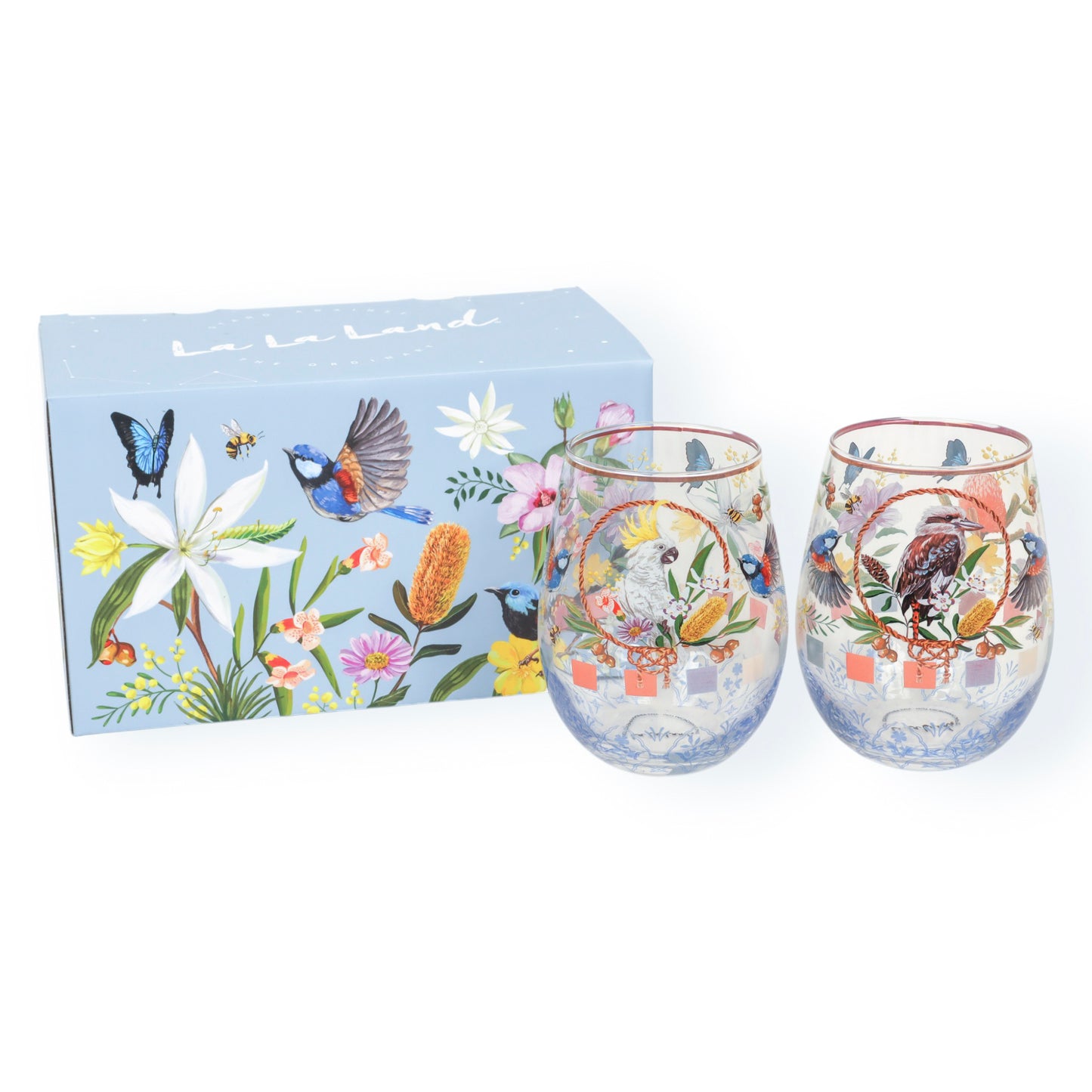 Glass Tumbler Large Set range (Set of two) Backcountry Vol.2