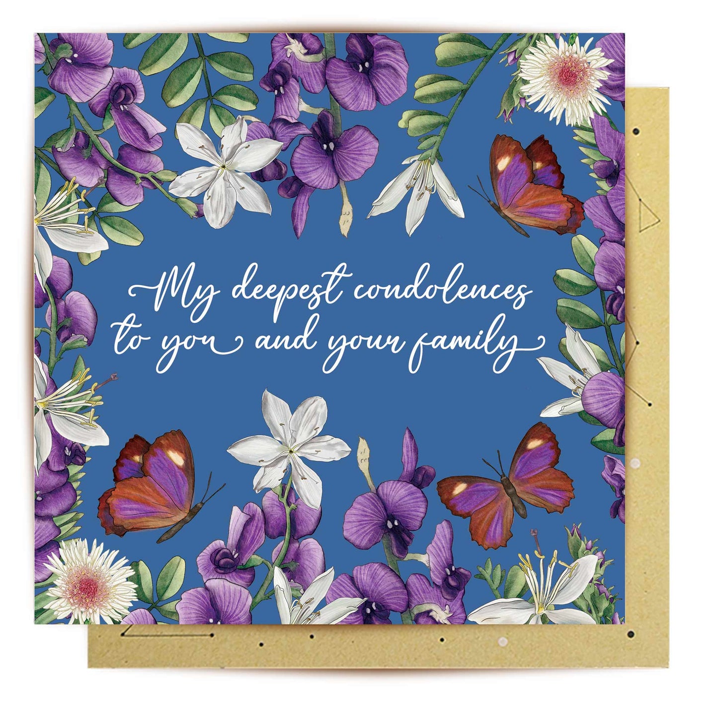 Greeting Card My Deepest Condolences