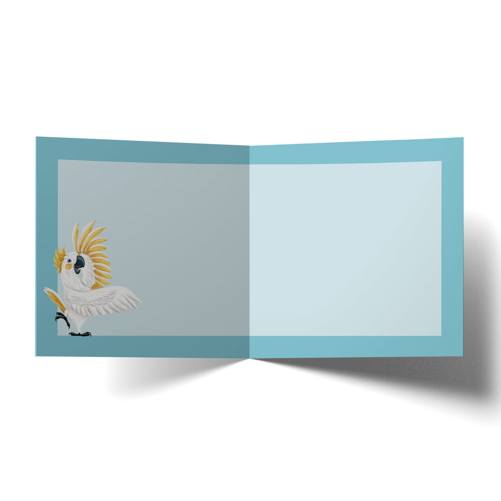 
                      
                        Greeting Card Cockatoo Dance
                      
                    