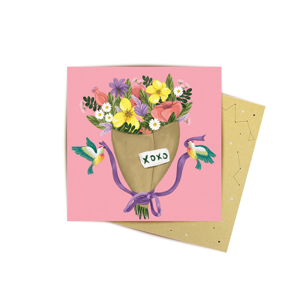 
                      
                        Mini Card XOXO Bouquet
                      
                    