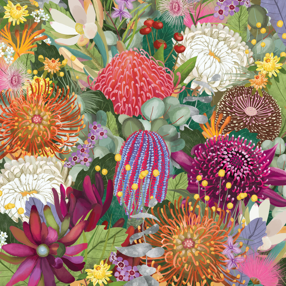 
                      
                        Greeting Card Bush Blooms Floral
                      
                    