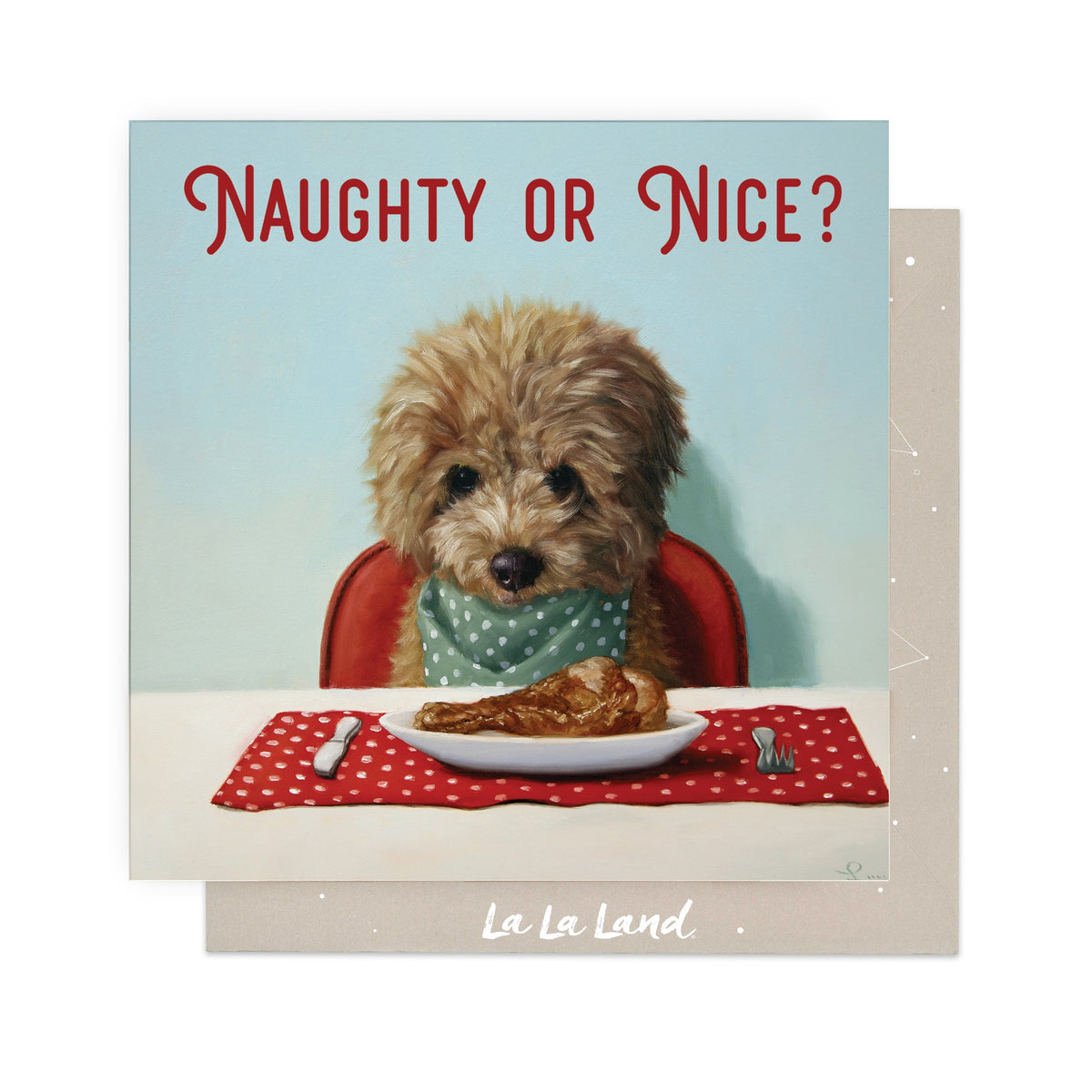 Greeting Card Naughty Or Nice