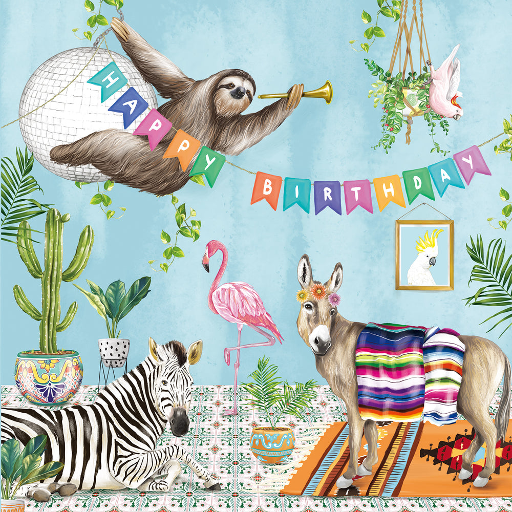 Greeting Card Happy Birthday Abode