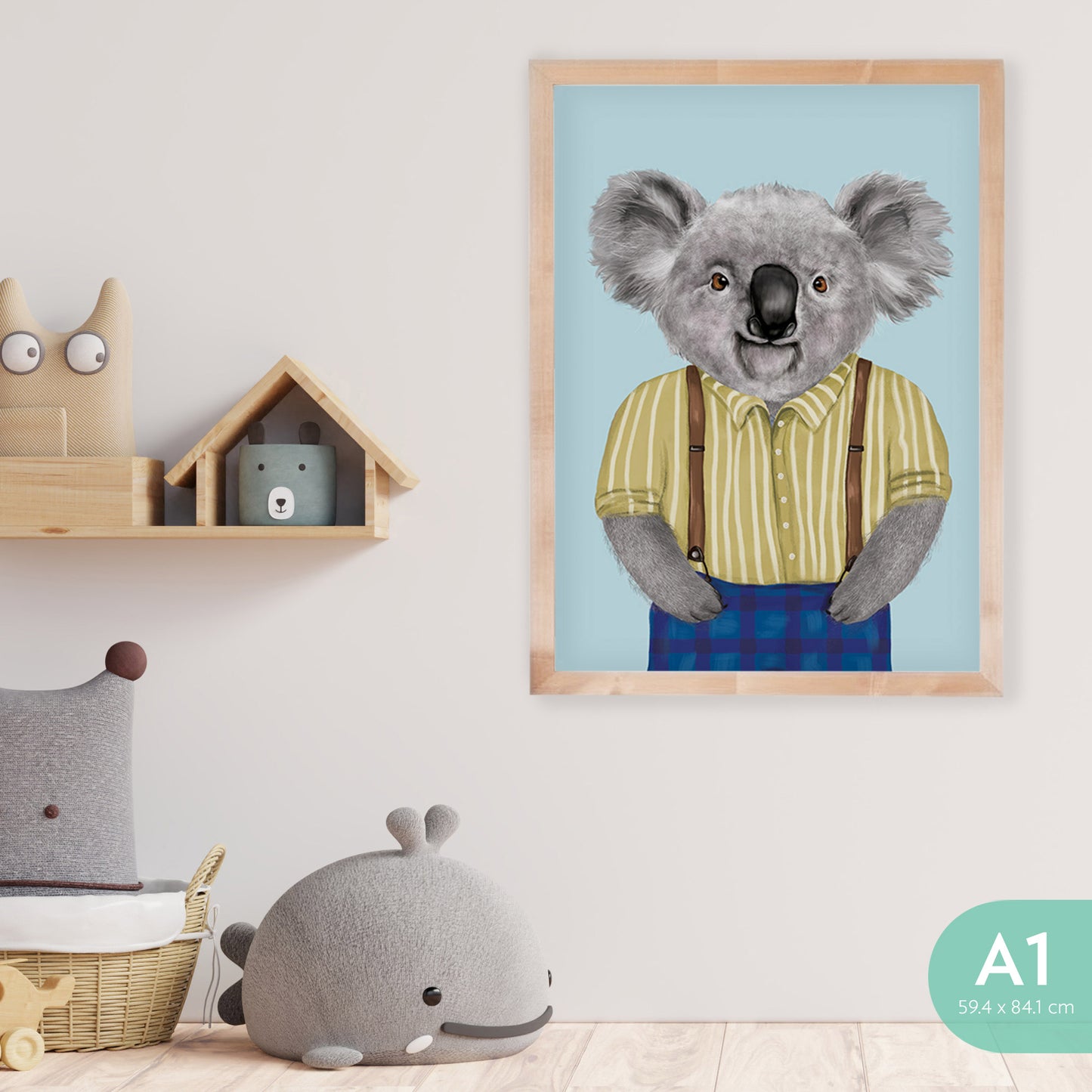 Art Print Bob The Koala