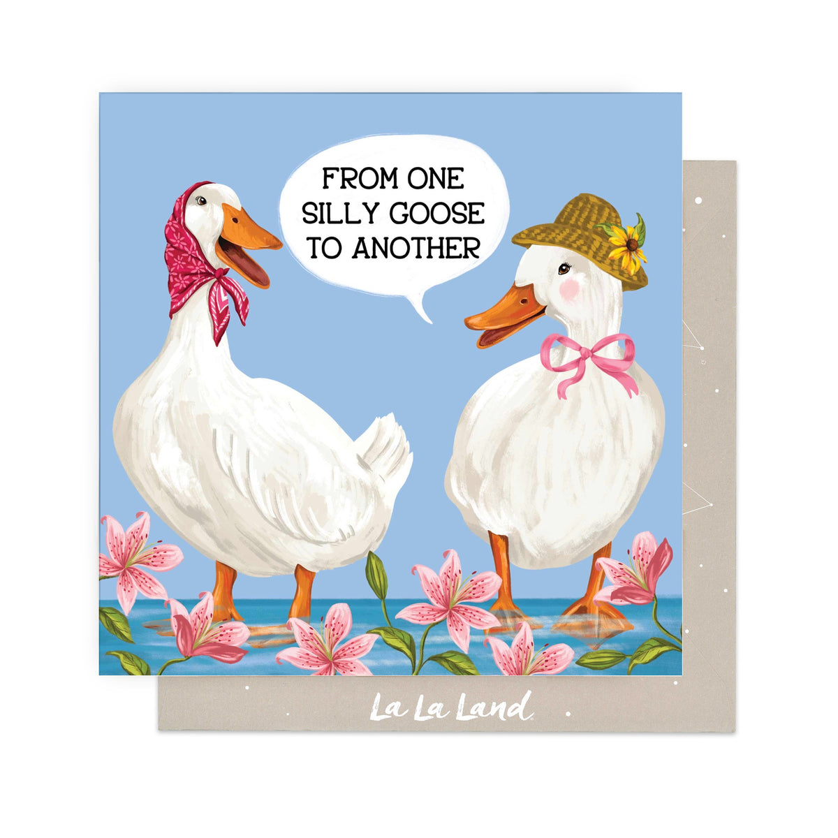 Greeting Card Silly Goose