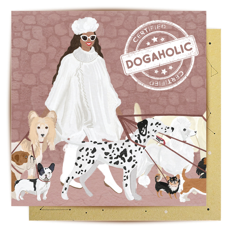 Greeting Card Certified Dogaholic