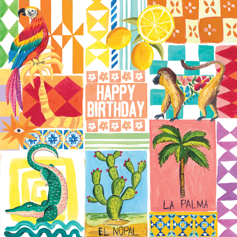 
                      
                        Greeting Card Happy Birthday Life In Colour
                      
                    