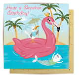 Greeting Card Beachin Birthday