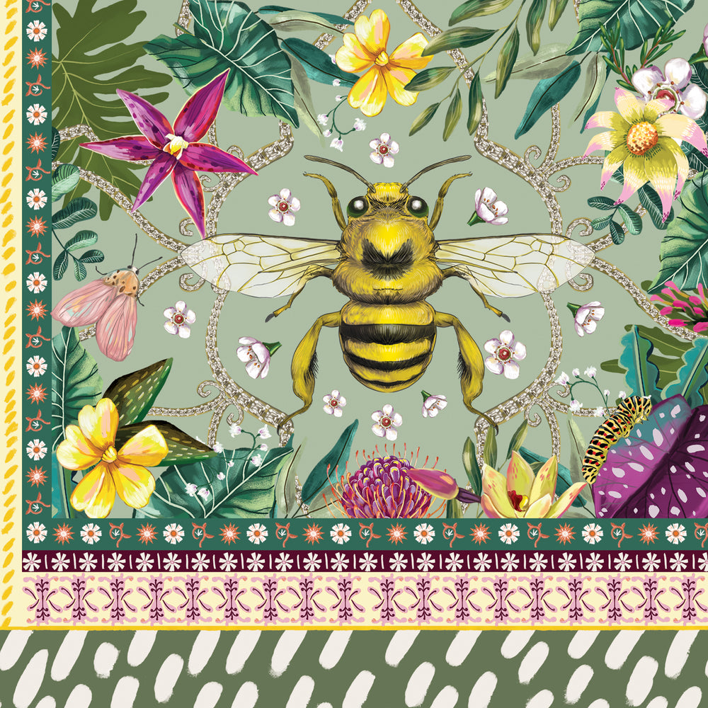 
                      
                        Greeting Card Midnight Paradiso Bee
                      
                    